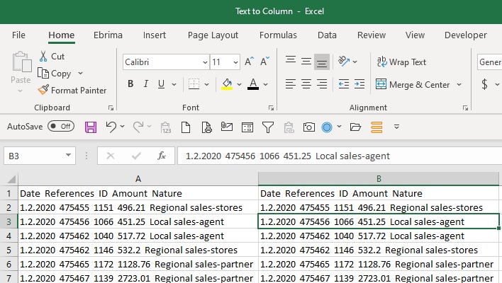 Excel: How to Split Data in One Column to Multiple Columns
